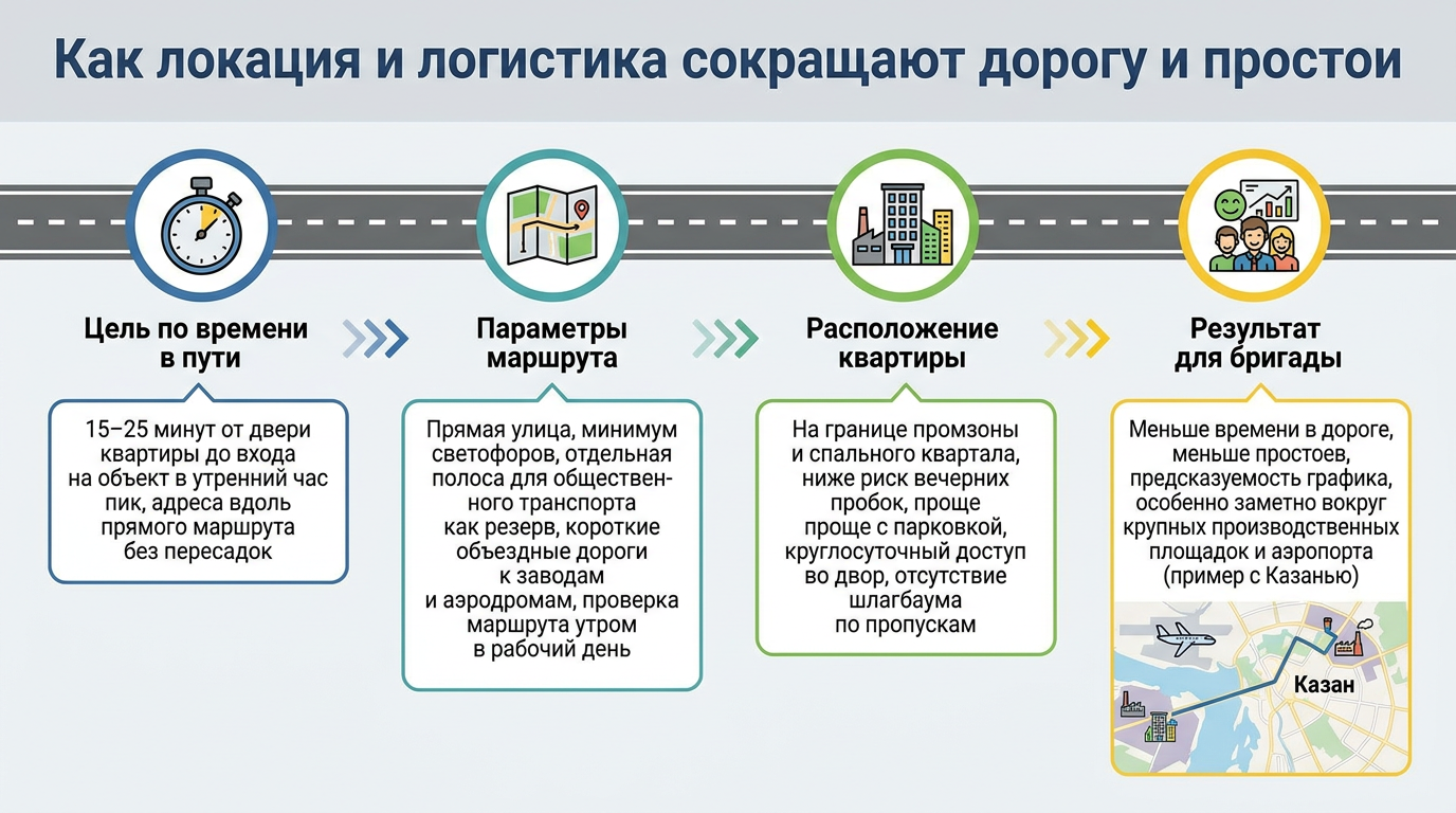 Локация и логистика: как сократить дорогу и простои